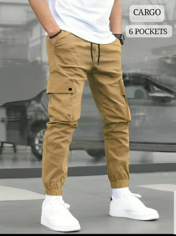 Cargo Trouser (camel colour)