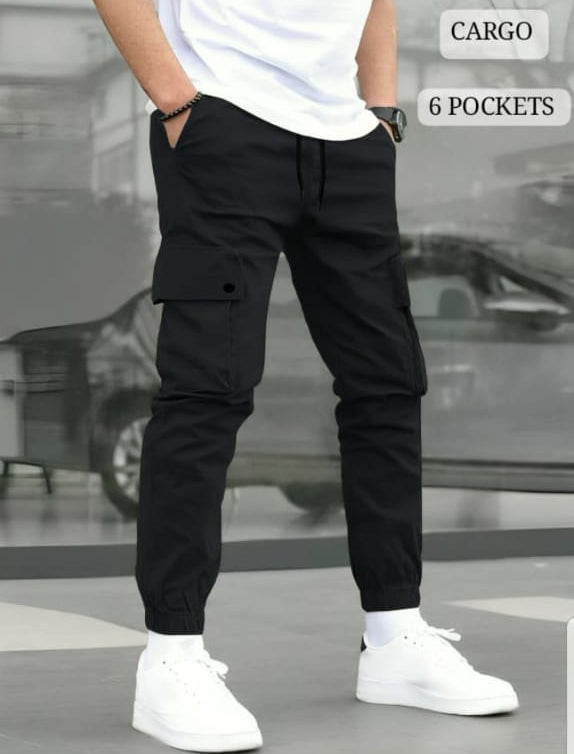 Cargo Trouser (Black)