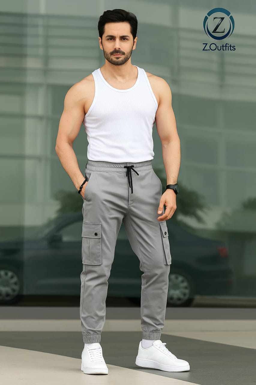 Cargo Trouser (camel colour)